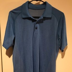Men’s Lululemon collared short sleeve shirt.
